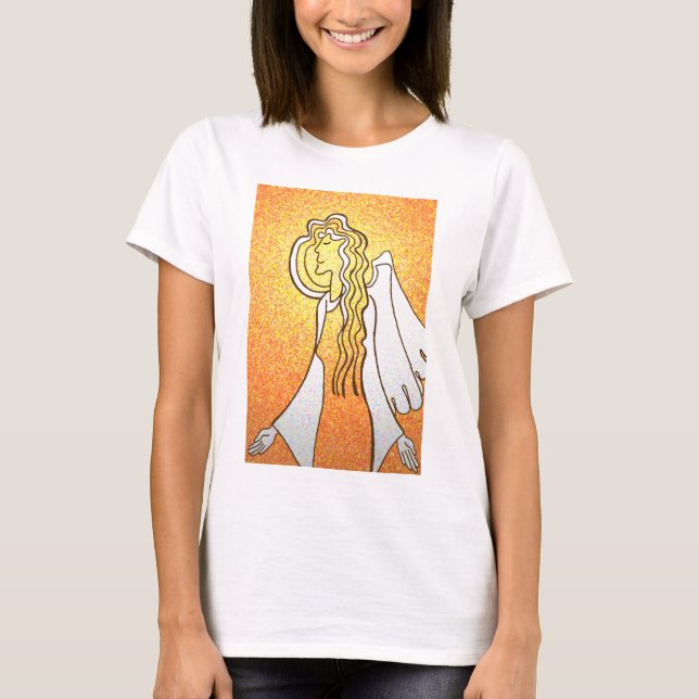 Camiseta Los ángeles me vigilan (Anverso)