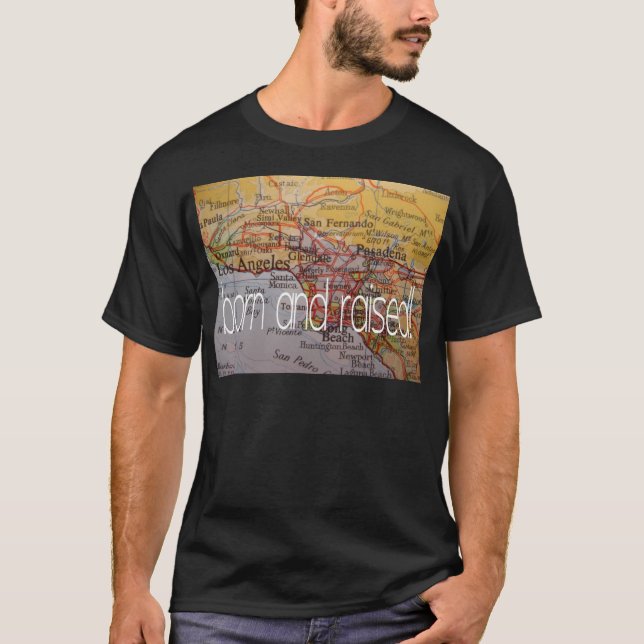 Camiseta los ángeles nacidos y criados (Anverso)