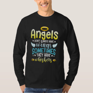 Camiseta Los ángeles no siempre tienen alas a veces tienen