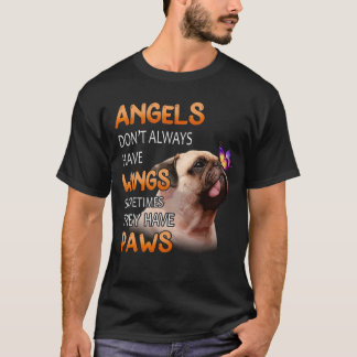 Camiseta Los ángeles no siempre tienen alas, tienen patas P