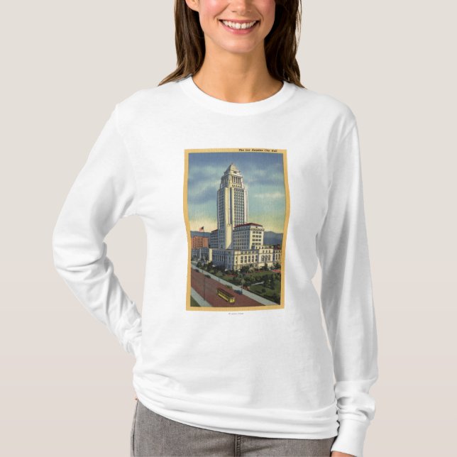 Camiseta Los Ángeles, opinión de CaliforniaA ayuntamiento (Anverso)