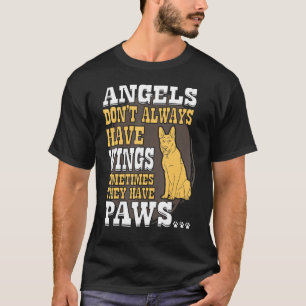 Camiseta Los ángeles pastores alemanes no tienen alas que t