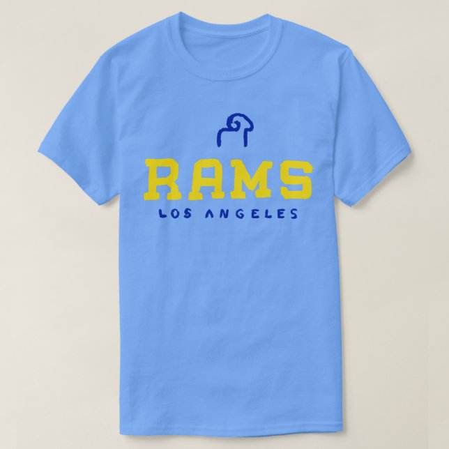 Camiseta Los Angeles Raaaams (Diseño del anverso)