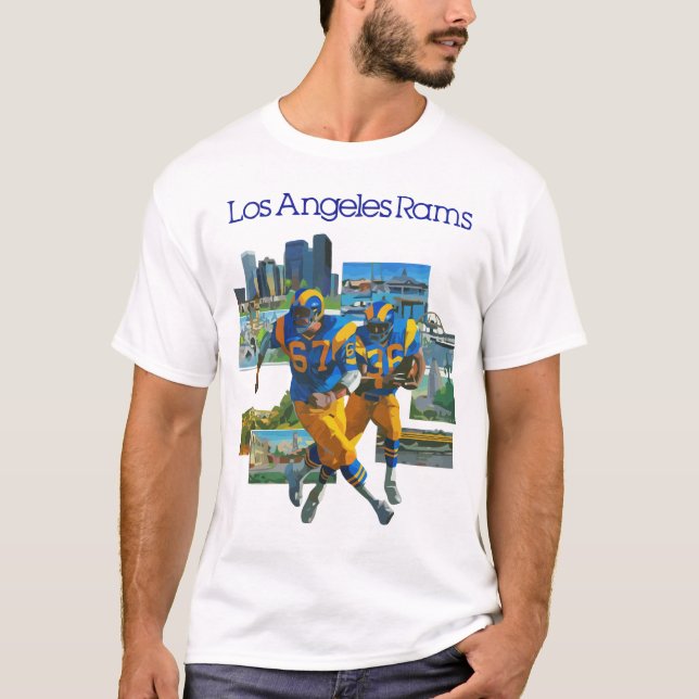 Camiseta los angeles rams (Anverso)