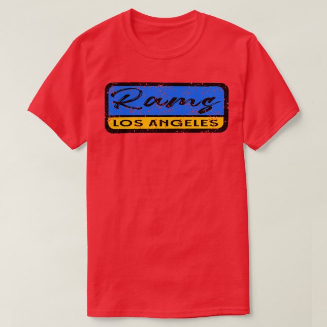 Camiseta Los angeles rams TShirt 3 (Diseño del anverso)