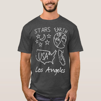 Camiseta Los Angeles Stars Earth Estados Unidos California