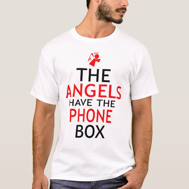 Camiseta Los ángeles tienen una caja de teléfonos divertida (Anverso)