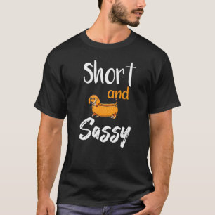 Camiseta Los Animales De Dachshund, Cortos Y Sencillos, Ama