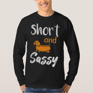Camiseta Los Animales De Dachshund Cortos Y Sencillos Aman 