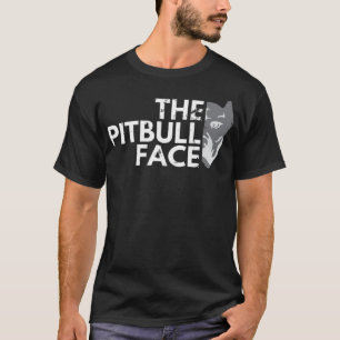Camiseta los animales de la cara de pitbull salvajes mi mej