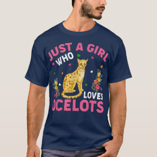 Camiseta Los Animales De Ocelot Son Solamente Un Chica Que