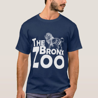 Camiseta Los animales del león del zoológico del Bron Nueva