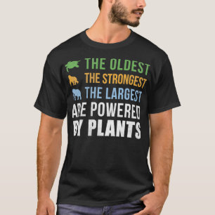 Camiseta Los animales más grandes más viejos son alimentado