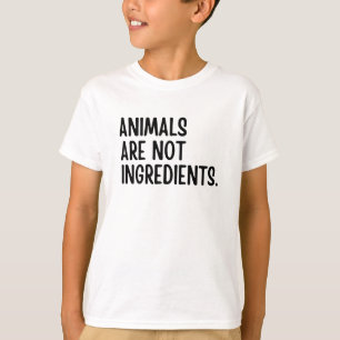 Camiseta Los Animales No Son Ingredientes