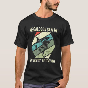 Camiseta Los animales prehistóricos más grandes Megalodones
