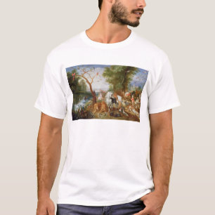 Camiseta Los animales que entran en la arca de Noah