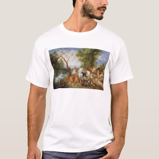 Camiseta Los animales que entran en la arca de Noah (Anverso)