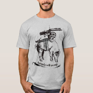 Camiseta los animales se vengarán