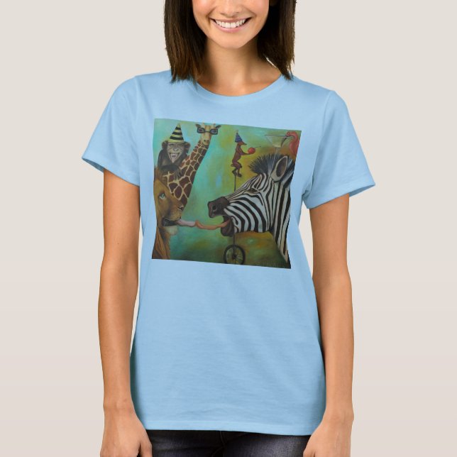 Camiseta Los animales se volvieron salvajes (Anverso)
