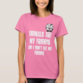 Camiseta Los animales son mis amigos