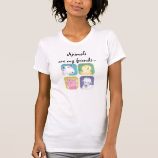 Camiseta Los animales son mis amigos…