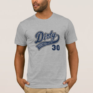 Camiseta Los años 30 sucios azules