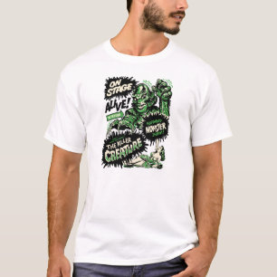 Camiseta Los años 50 del vintage viven demostración del