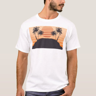 Camiseta Los años 70 de la diversión del verano