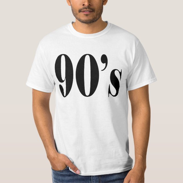 Camiseta los años 90 (Anverso)