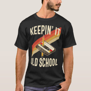 Camiseta Los años 90 de la retro que mantienen el viejo cas