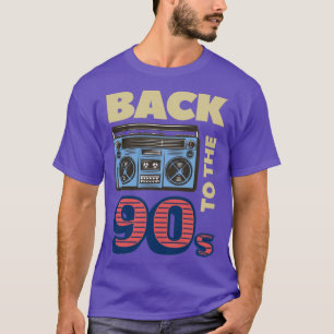 Camiseta Los años 90 de vuelta a la música de los 90