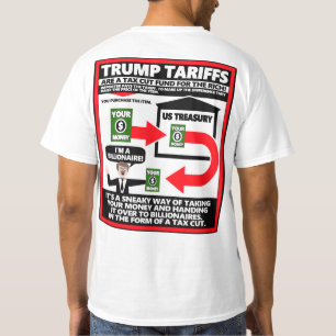 Camiseta Los aranceles de Trump son un impuesto a los consu