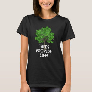 Camiseta Los Árboles Brindan Vida Día Internacional De Los 