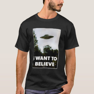 Camiseta Los Archivos X Que Quiero Creer Poster De Ufo