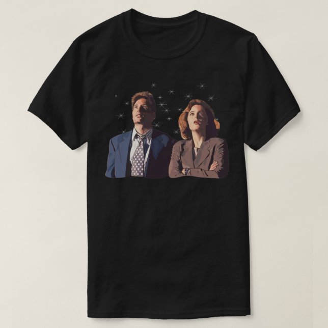 Camiseta los archivos X son de garganta profunda Fox Mulder (Diseño del anverso)