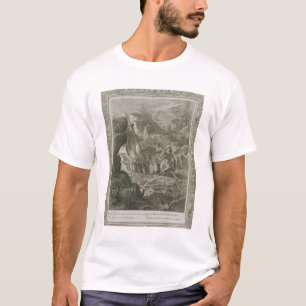 Camiseta Los argonautas pasan el Symplegades (el grabado)