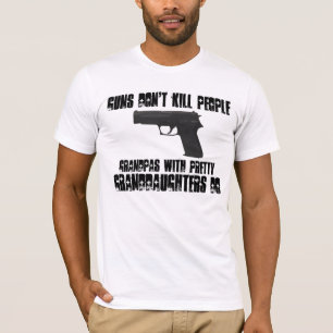 Camiseta Los armas no matan a gente - los abuelos hacen las