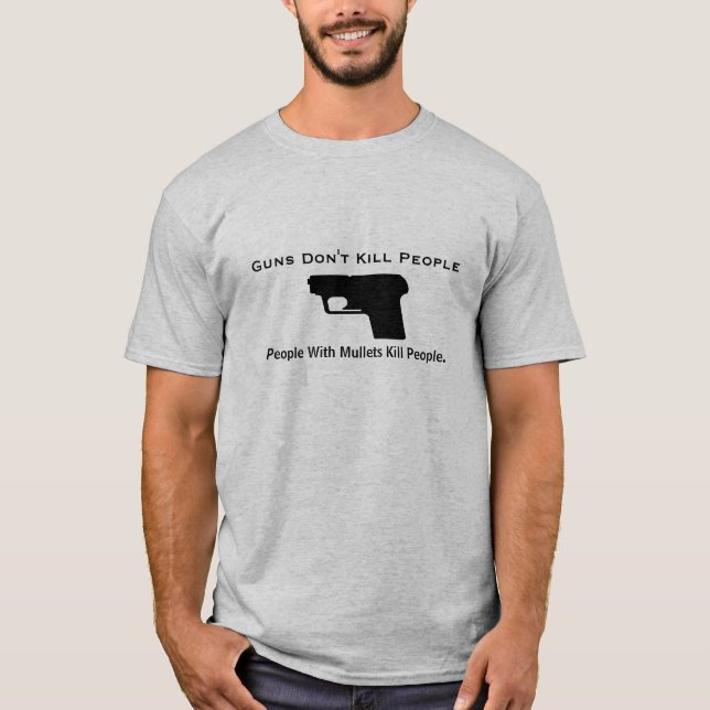 Camiseta Los armas no matan a la gente, gente con el (Anverso)
