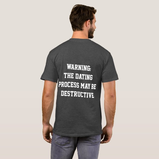 Camiseta Los "arqueólogos fecharán cualquier cosa " (Reverso completo)