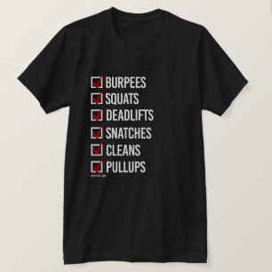 Camiseta Los arrebatamientos de Deadlifts de las posiciones