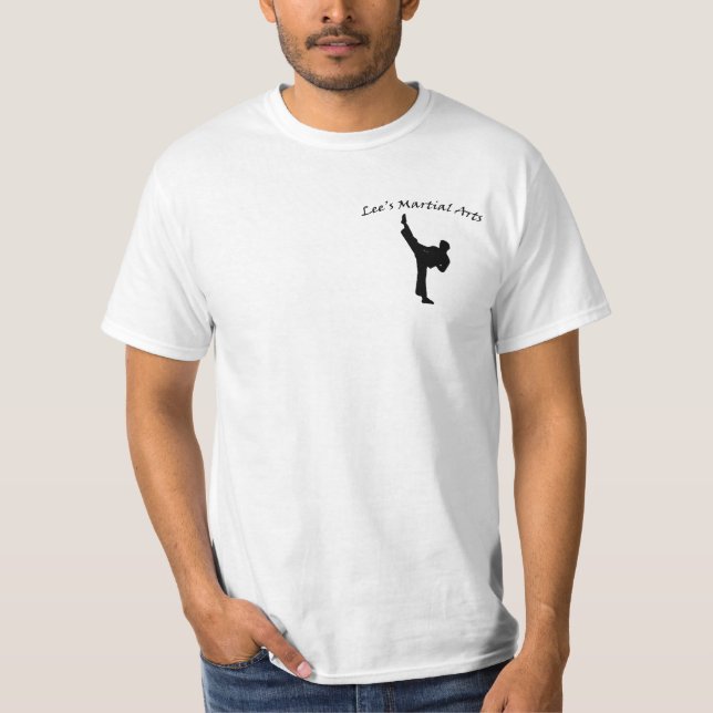 Camiseta Los artes marciales Bloomington de Lee (Anverso)