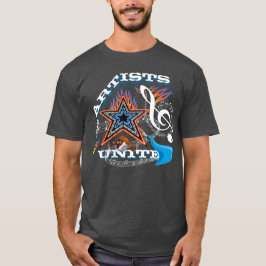 Camiseta Los artistas unieron música