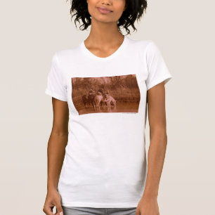 Camiseta Los asaltantes entrenados para la lucha cuerpo a