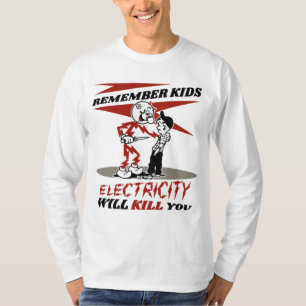 Camiseta Los asesinatos de Reddy, la electricidad te matará