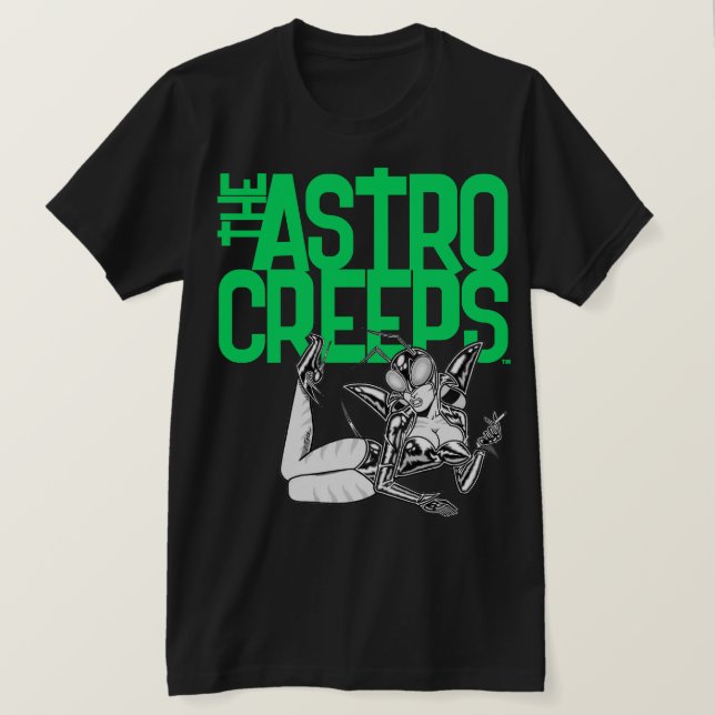 Camiseta Los Astro-Creeps™/Insectra™/Logo (Anverso del diseño)