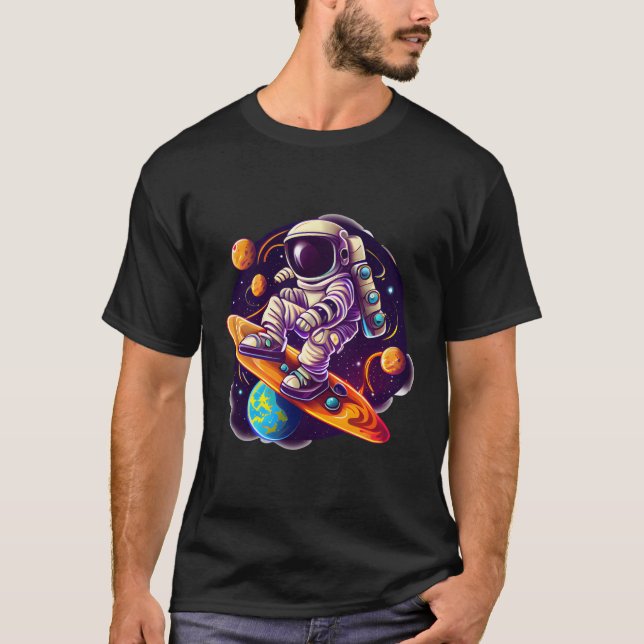 Camiseta Los astronautas bailarines de danza espacial explo (Anverso)