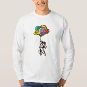 Camiseta Los astronautas vuelan al espacio