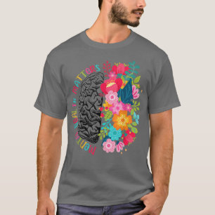 Camiseta Los asuntos de salud mental dan a las enfermedades