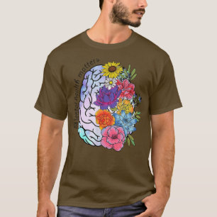 Camiseta Los asuntos de salud mental dan a las enfermedades