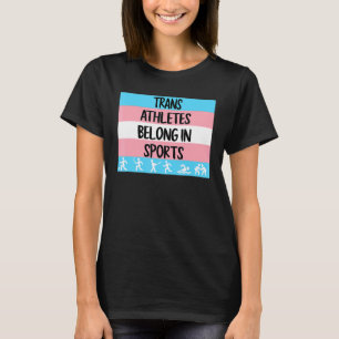 Camiseta Los Atletas Trans Pertenecen Al Transgénero Deport